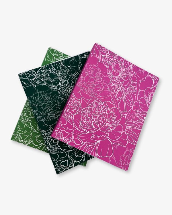 Notebook - FLORAL - Pink - Image 3