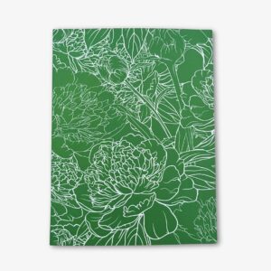Notebook - FLORAL - Green