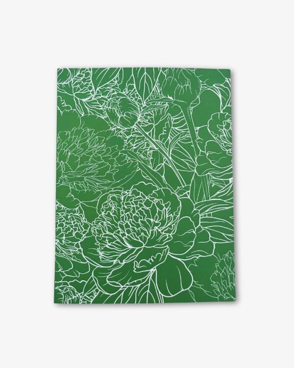 Notebook - FLORAL - Green
